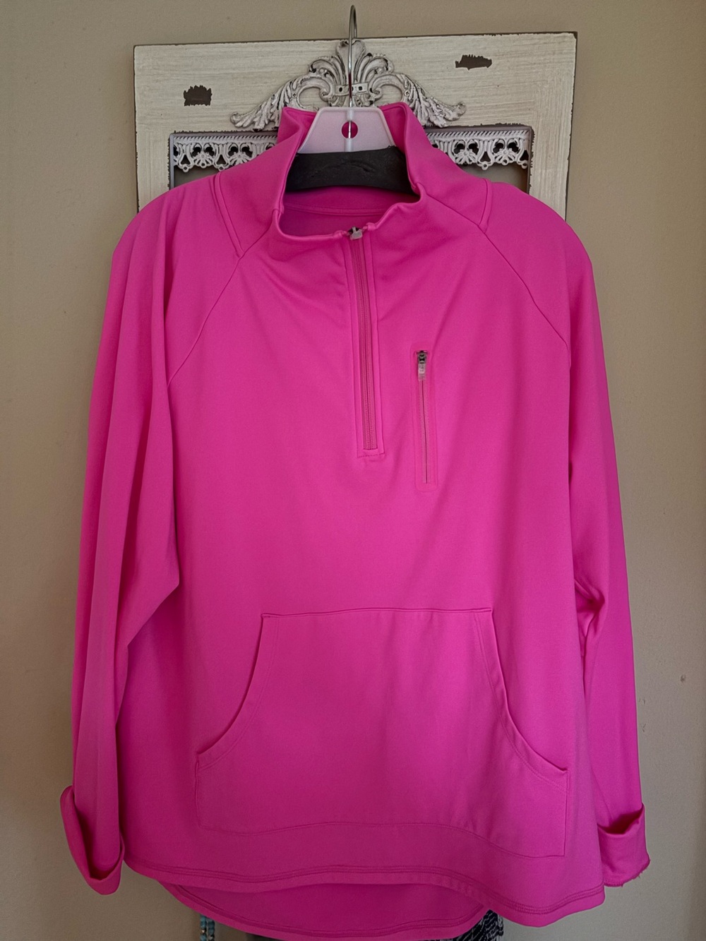 Talbots Hot Pink Pullover Top